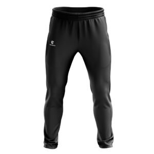 Black Cricket Track Pants for Men’s | Cricket Team Trouser Bottom Black Color