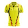 Indian Cricket Jersey Online | Sublimation Printed Team Jerseys | T-Shirts Yellow, Black and Red Color