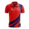 Cricket Jersey for Men | Cricket T-shirt for Boy | Add Name Number Red & Navy Blue Color