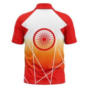Cricket Jersey for Men | Club Cricket T-shirts White & Red Color