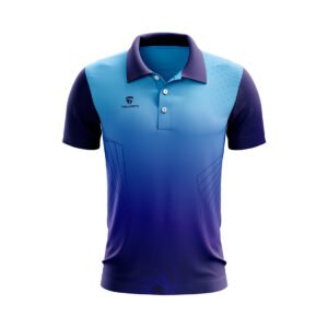 Cricket Sports Club Jersey New Design Cricket Training T Shirt Sky Blue, Royal Blue & Navy Blue Color