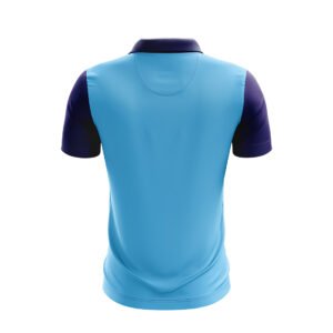 Cricket Sports Club Jersey New Design Cricket Training T Shirt Sky Blue, Royal Blue & Navy Blue Color