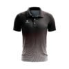 Cricket Polo Neck Jersey Cricket Sports Tshirt Black & Grey Color