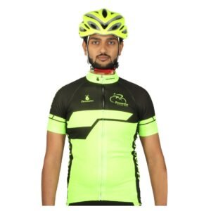 Men?s Cycling Clothing Jersey Cycling wear Neon Green and Black Color