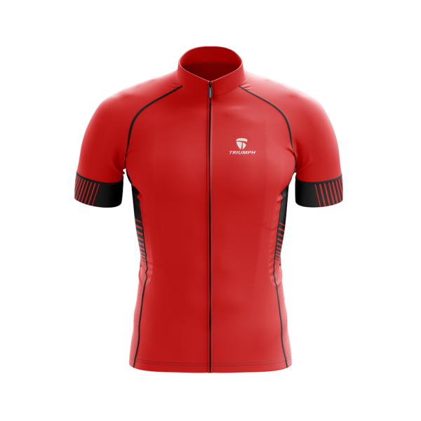 Mountain Bike Cycling Jersey for Men’s | Custom Sportswear Red Color