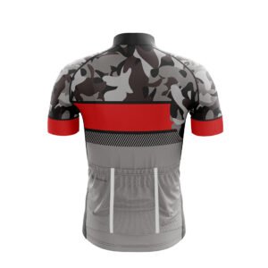Cycling Team Jersey for Men Grey Color