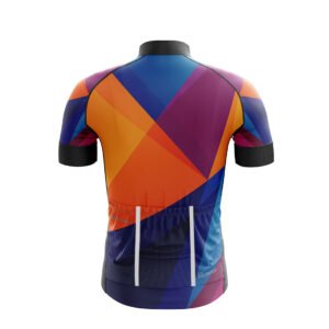 Polyester Cycling Jersey for Men Multi color