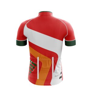 Custom Cycling Jersey for Men | Bicycle Clothing Red & White Color