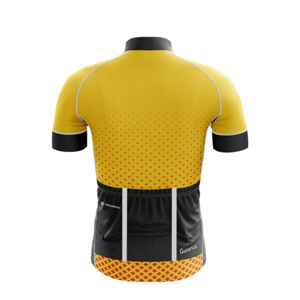 Professional Cycling Jersey | Custom Sportswear Yellow Color
