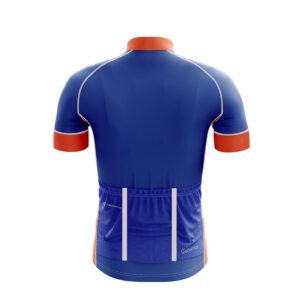 Professional Men’s Cycling Dress Blue & Red Color