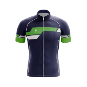 Professional Sublimated Men?s Bicycle Gear Navy Blue color