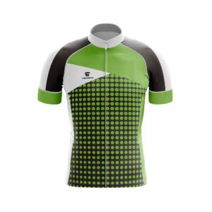 Cycling Jerseys for Men | Customised Cycling Apparel Green & Black Color
