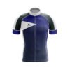 Long Ride Bicycle Jersey for Men | Custom Cycling Clothes Blue Color