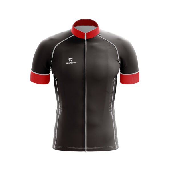 Branded Unisex Bicycle Jersey Red & Black Color