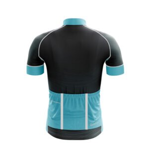 Customized Branded Bicycle Jersey Black & Grey Color