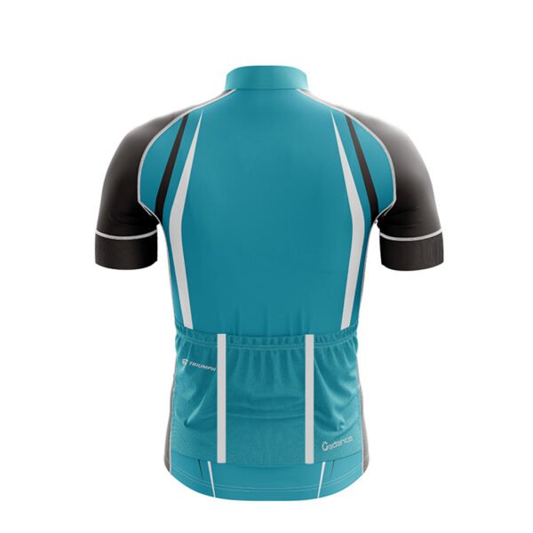 Customized Branded Men Cycling outfit Black & Blue Color