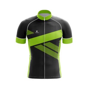 Mountain Bike Jersey Professional Black & Green Color