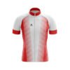 Men’s Cycling Outfit | Customised Sportswear White & Red Color