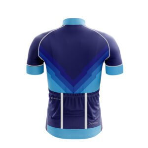 Rider Customized men’s cycling Uniform Blue Color