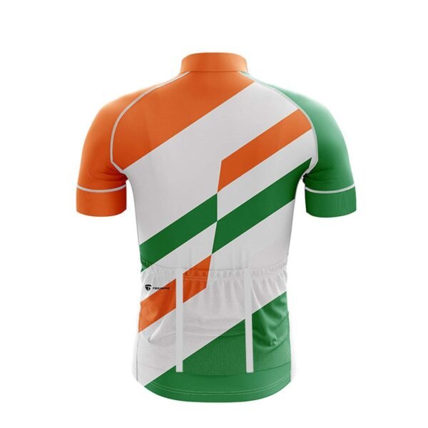 Republic | Independence Day Men cycling Jersey White & Tri Color
