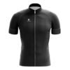Men’s Polyester Plain Cycling Clothing Black Color