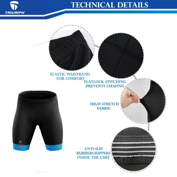 Cycling Shorts Technical Details - Triumph Sportswear