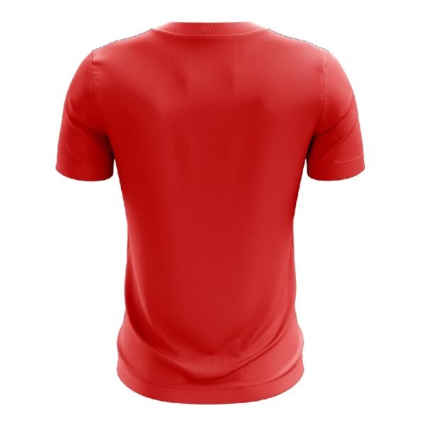 Mens Golf Shirt Quick-Dry Short Sleeve Casual Polo Shirts for Men Red Color