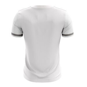 Golf Polo T-Shirts | Short Sleeve Dry Fit Collared Casual Mens Golf T-Shirt Grey & White Color