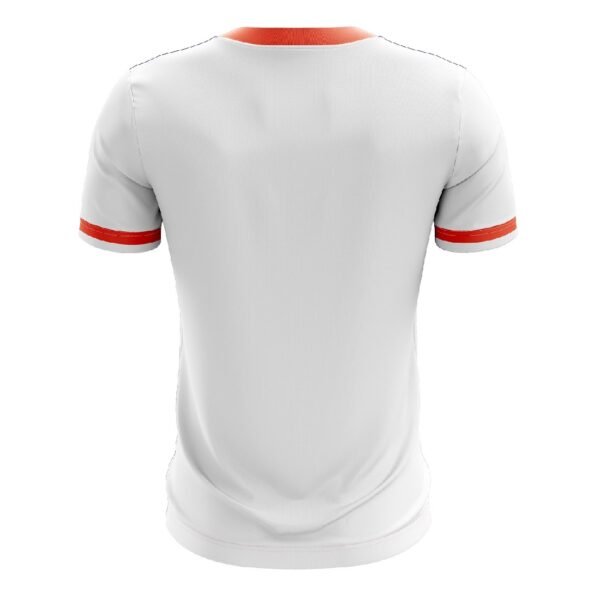 Golf Polo T-shirts for Men | Golf Clothing | Custom Sportswear White & Red Color