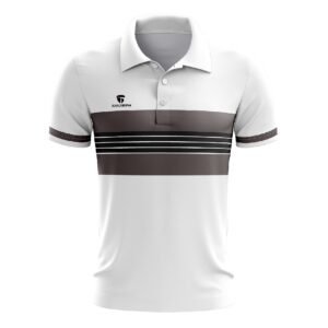 White Golf Shirts for Men | Athletic Fit Men’s Golf Polo Shirts for Men White Color