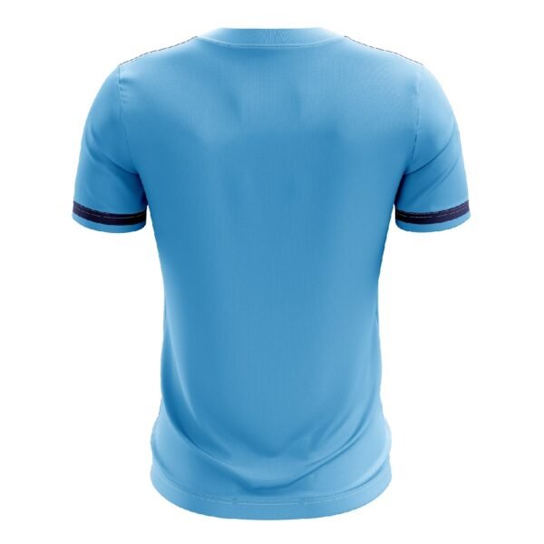 Mens Golf T-Shirt Custom Printed Regular Fit Polo Shirts Sky Blue Color