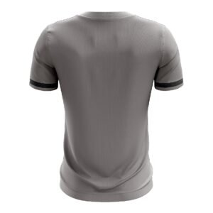Men’s Grey Dri-Fit Half Sleeve Golf T-Shirt Regular Fit for Casual Wear TShirt Grey, Dark Grey and White Color