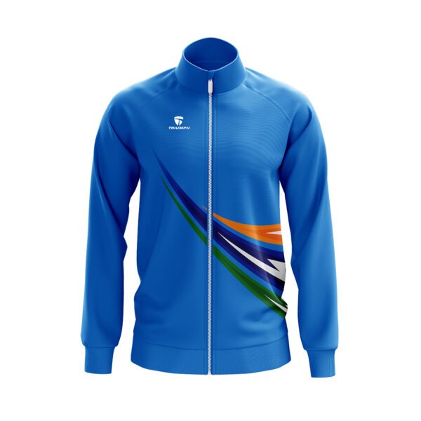 Indian Cricket Team Jacket | Indian Team Sleeveless/Full Sleeves Jacket Designs Blue, Orange and Green Color