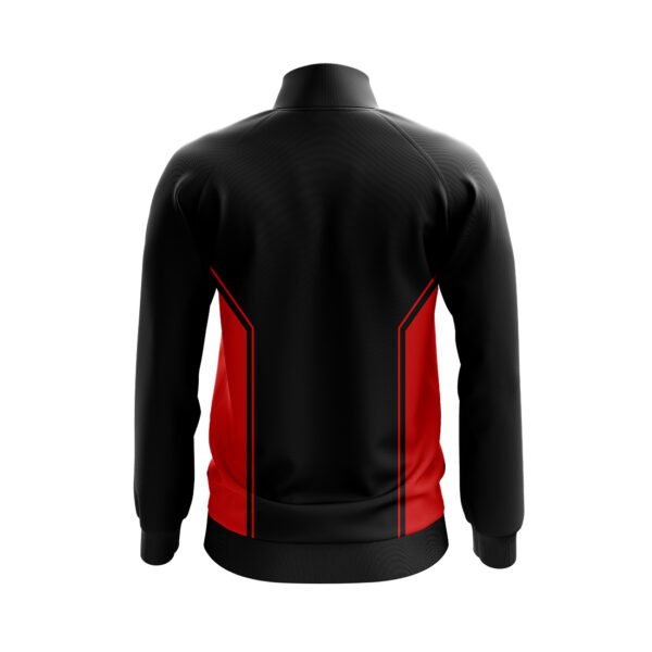 Men’s Jackets Black | Running Exercise Fitness Sports Jacket Black & Red Color