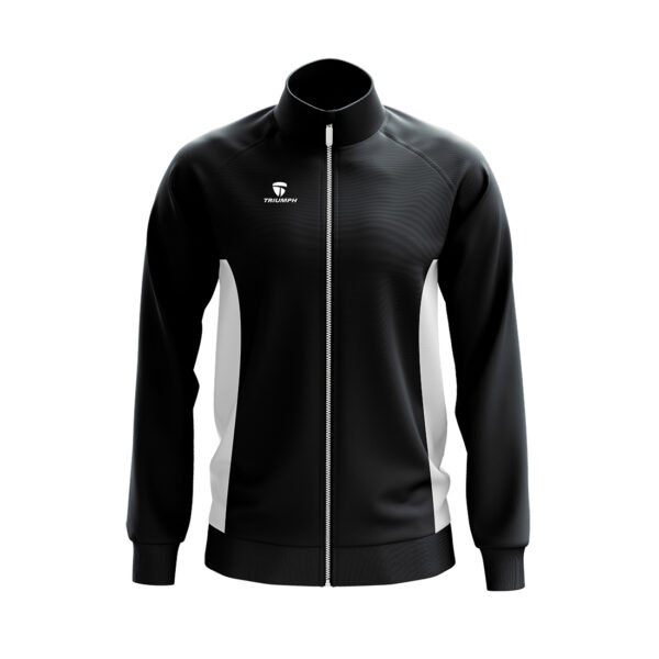 Regular Fit Sports Jacket Black | Men’s Jackets Black & White Color