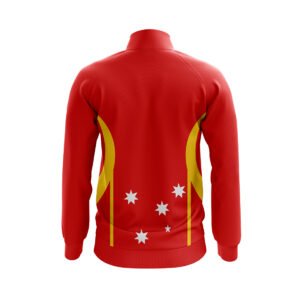 Sports Jacket for Men & Women | Customised Running Jacket Red Color