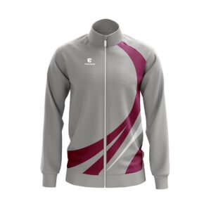 Lightweight Running Jacket Men & Women’s | Custom Sportswear Grey Color