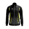 Men’s Sport Team Jacket | Custom Made Sportswear Clothing Black & Yellow Color