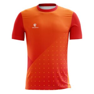 Mens Running / Workout Dri-Fit T-shirt & Jersey Orange Color