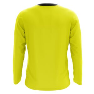 Designer Soccer Goalie Jersey Yellow & Black Color
