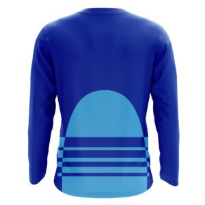 Soccer Goalie Gear | Add Team Name Number Logo Royal Blue & Sky Blue Color