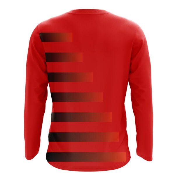 Full Sleeve Soccer Goalie Jersey Red Color