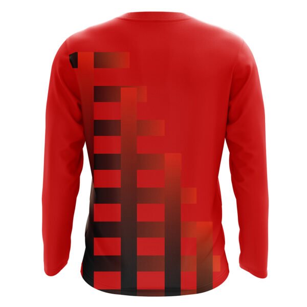 Club Soccer Goalie Jersey For Men Red & Black Color
