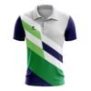 Boy’s Table Tennis clothing Grey, Green and Navy Blue Color