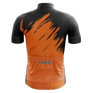 Men’s Online Bicycle Jersey | Triumph Technical Cycling Wear Orange and Black Color
