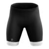 Gel Tech Padded Cycling Shorts for men | Padded Cycling Bottom Wear Black & White Color