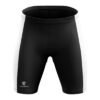 Cycling Shorts Gel Tech Foam Padded Half Pants Tights for Men Black & White Color