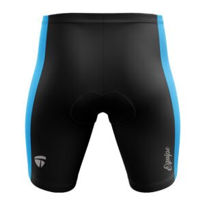 Cycling Shorts for Men | Gel Tech Padded Shorts Quick-Dry Tights Half Pants Black & Sky Blue Color