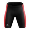 Cycling Shorts for Men?s | Quick-Dry Padded Shorts Half Pants Black & Red Color