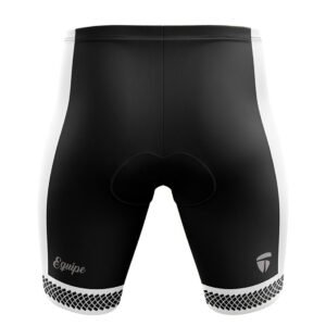 Cycling Padded Half Pants Tights for Men’s | Cycling Shorts Black & White Color